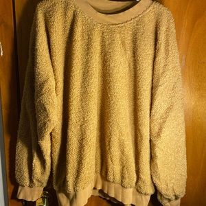 Fuzzy oversized sweater. NEVER WORN